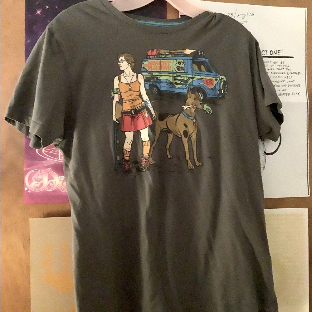 Scooby Doo Zombie Medium Threadless T Shirt
